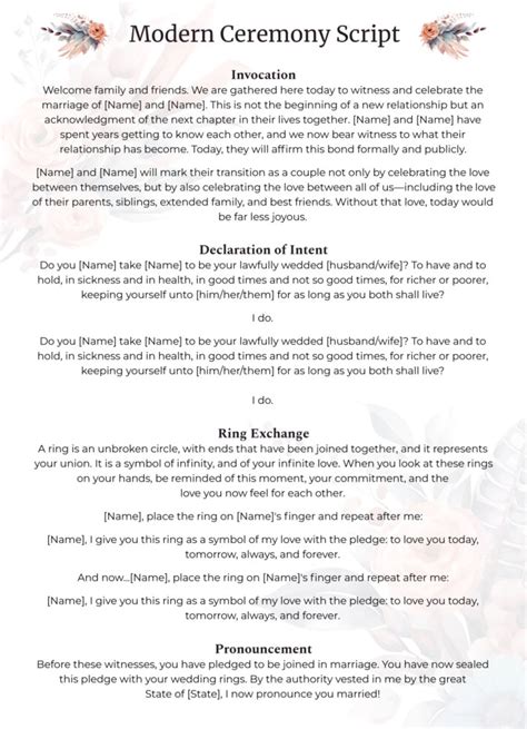 Beautiful Wedding Ceremony Script에 대한 이미지 결과