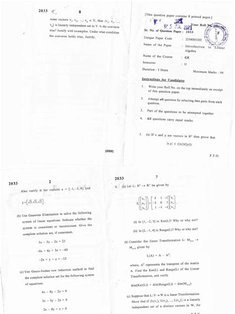 Linear Algebra One に対する画像結果