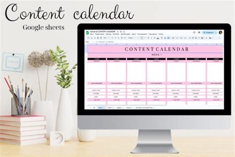 Image result for Google Sheets Content Calendar Template