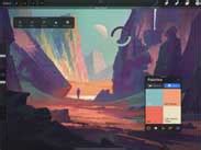 Toradh íomhá ar Procreate for Windows