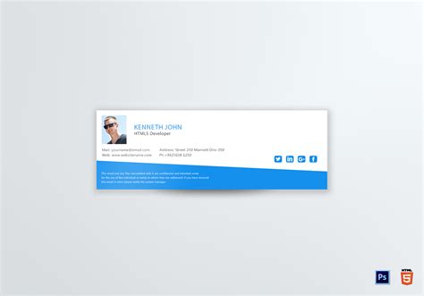 Email Signature Using HTML に対する画像結果