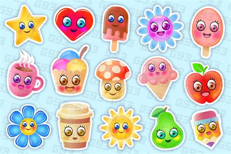 Image result for Cute Stickers High Resolution