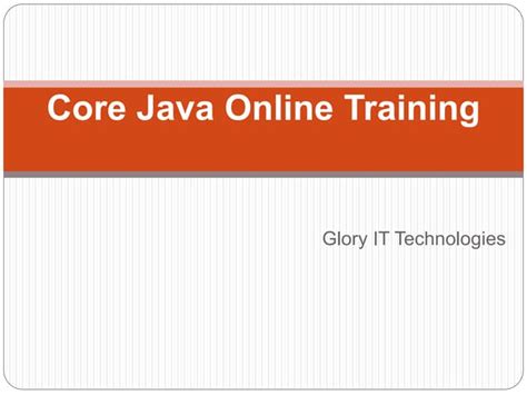 Afbeeldingsresultaten voor Core Java Online Lectures