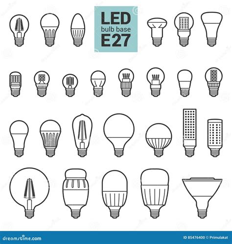 Image result for LED Outline Vector