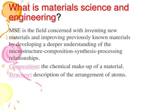 Image result for What Is Material Science and Engineering