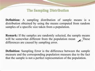 Image result for Sampling Distribution Research Definition Simple