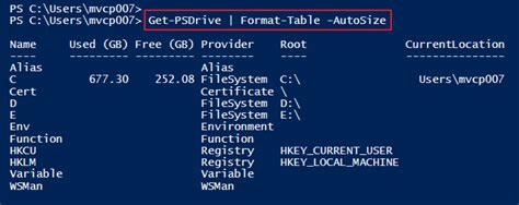 Image result for PowerShell Drives