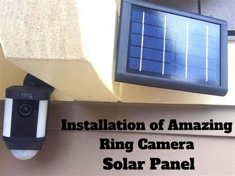 Image result for Ring Camera Solar Panel Cable