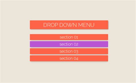 Image result for Custom HTML/CSS Drop Down