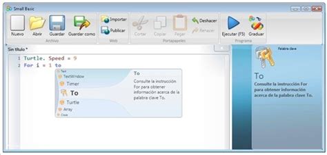 Toradh íomhá ar Microsoft Small Basic Hue Spectrum