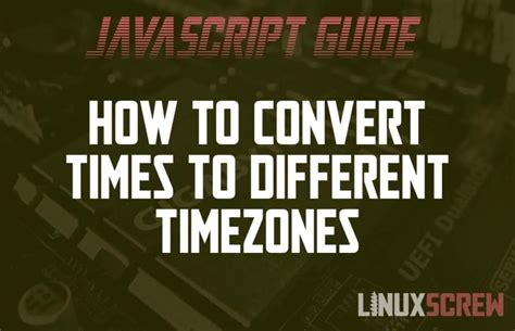 Image result for Timezone in JavaScript