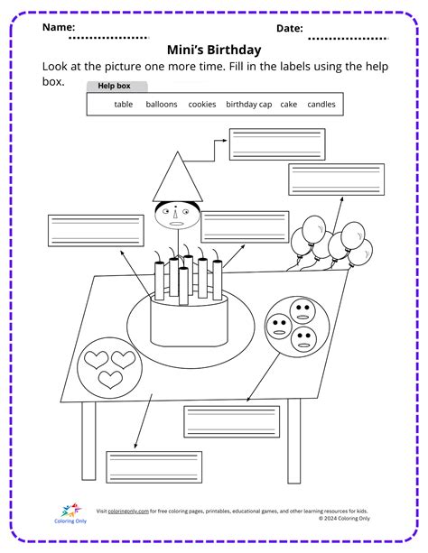 Toradh íomhá ar Timeline Printable Worksheet