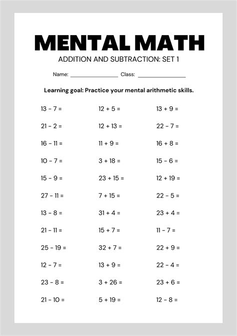 English Worksheet Math に対する画像結果