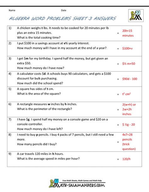 Afbeeldingsresultaten voor Algebra Math Problems PDF
