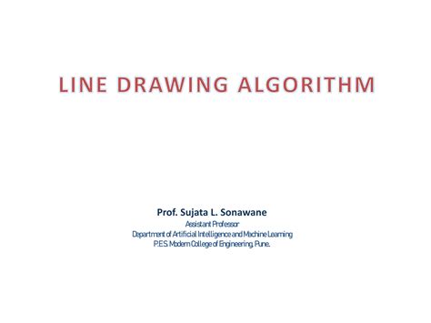 Toradh íomhá ar Simple Line Drawing Algorithm