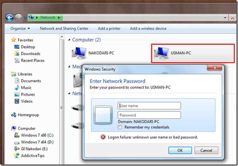 Image result for Sharing Files Windows 7