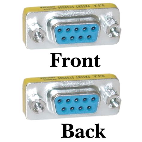 Toradh íomhá ar DB9 Konektor Gender Changer