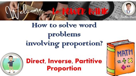 Afbeeldingsresultaten voor Direct Inverse Partitive Proportion