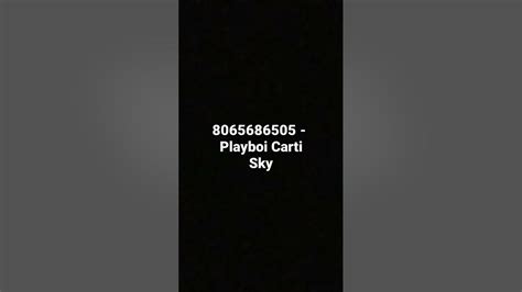 Image result for 7Am Playboi Carti Roblox ID
