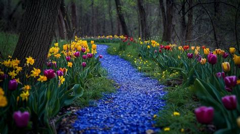 Spring Flower Path に対する画像結果