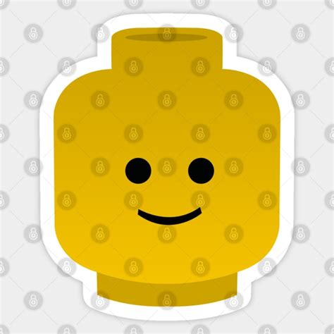 LEGO Hoofd Sticker に対する画像結果