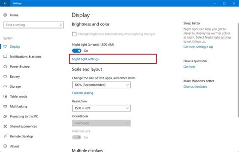 Schedule Night Light for Better Sleep Windows に対する画像結果