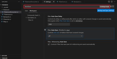 Image result for Auto Save Settings Error in Visual Studio Code