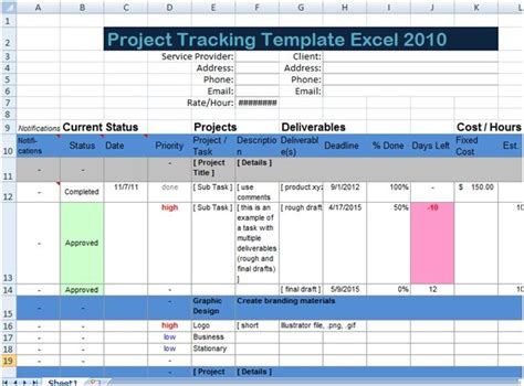 Image result for Excel Files Tracking Template