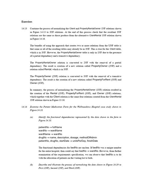 Image result for Normalization 1NF Practice Exercises