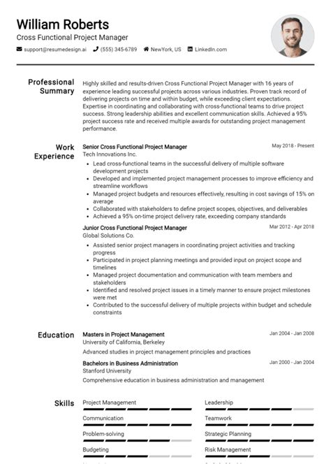 Image result for Project Manager Resume Examples