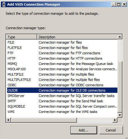 Image result for Package Connection Magager SQL Server