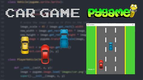 Toradh íomhá ar Python Car Game
