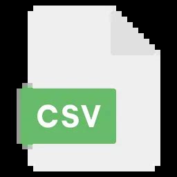 Toradh íomhá ar Icon for CSV File in Unix