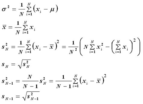 Image result for Variance to Stdev