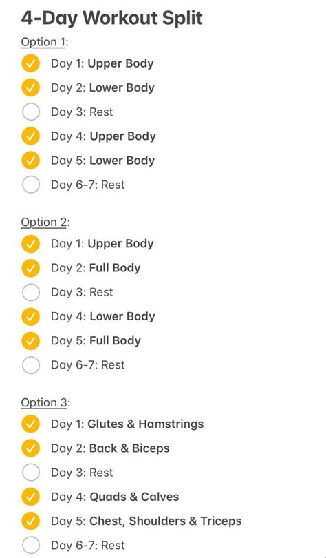 Image result for Beginner Split Routine