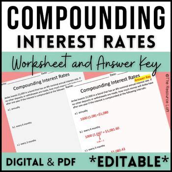 Toradh íomhá ar Compound Interest Problems 8th Grade
