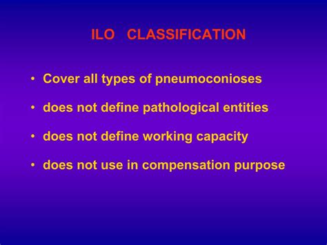 Image result for ILO Classification Form