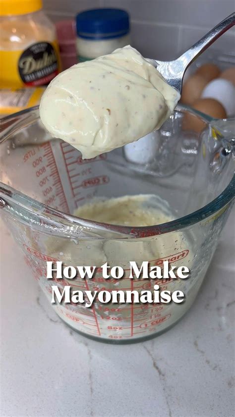 Homemade Mayonnaise Recipe in 1 Minute に対する画像結果