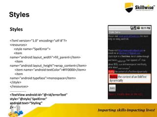 Image result for Android Framework Pointer Style