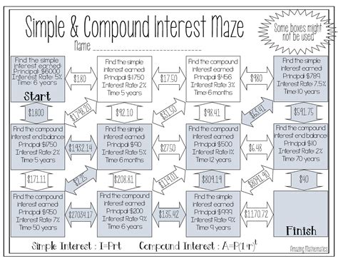 Toradh íomhá ar Compound Interest Problems 8th Grade