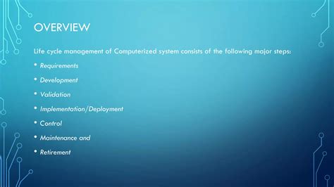 Computerized System Life Cycle に対する画像結果