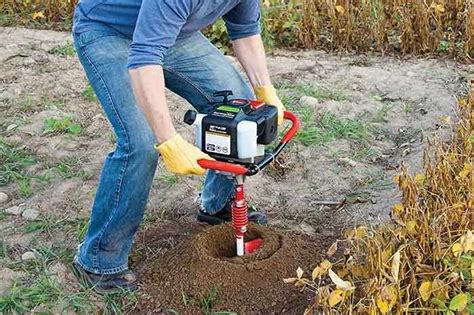 Image result for Fence Post Hole Digger