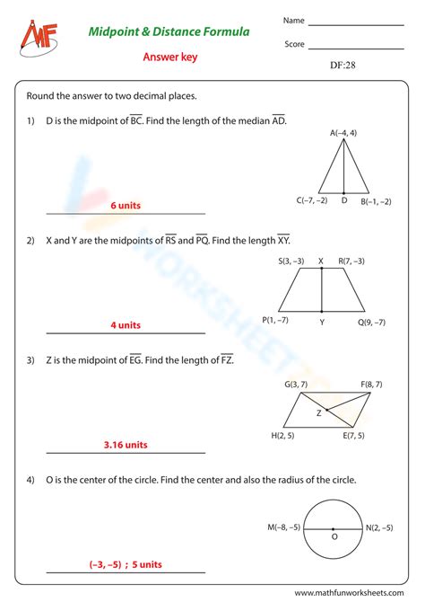 Image result for 3-Dimensional Distance Formula Worksheet