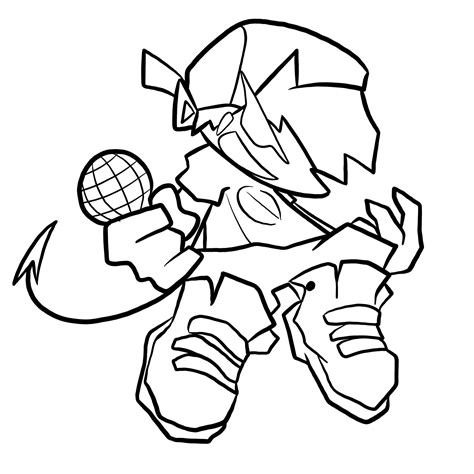 Image result for Soul Bf FNF Black and White