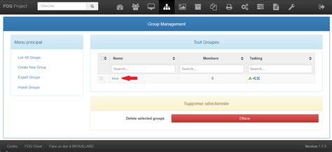 FOGProject に対する画像結果