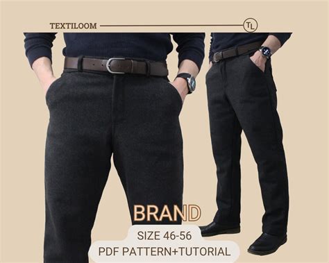 Men Pants Pattern に対する画像結果