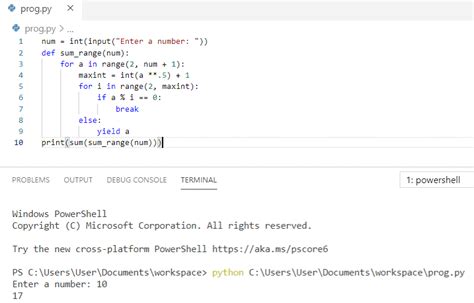 How to Get the Sum of Two Numbers in Python માટે ઇમેજ પરિણામ