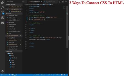 Image result for How to Link Your CSS to HTML