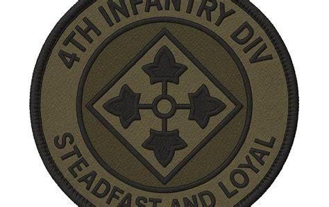 Toradh íomhá ar 4th ID Patch Class A Uniform