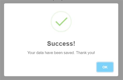 Toradh íomhá ar Save Successful Message